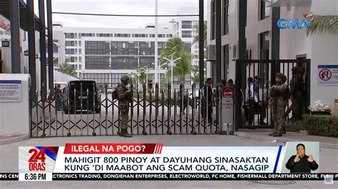 tarlac scandal|Over 800 Pinoys, foreign nationals rescued in Tarlac POGO hub allegedly.